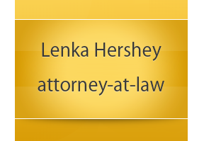 Lenka Hershey, attorney – at - law